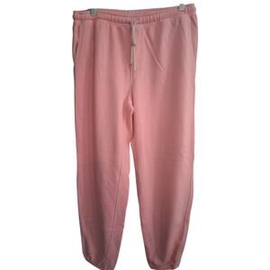 Aerie Pants Medium Jogging Pants Salmon Color Casual Athleisure Lounge Active